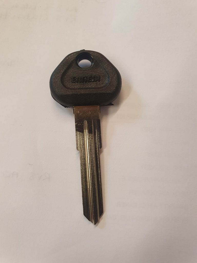 RV8 spare blank Key